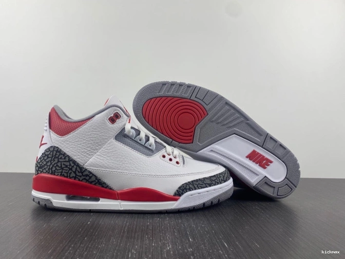 Rep Jordan Air OG 3 Red DN3707-160 Fire 0808